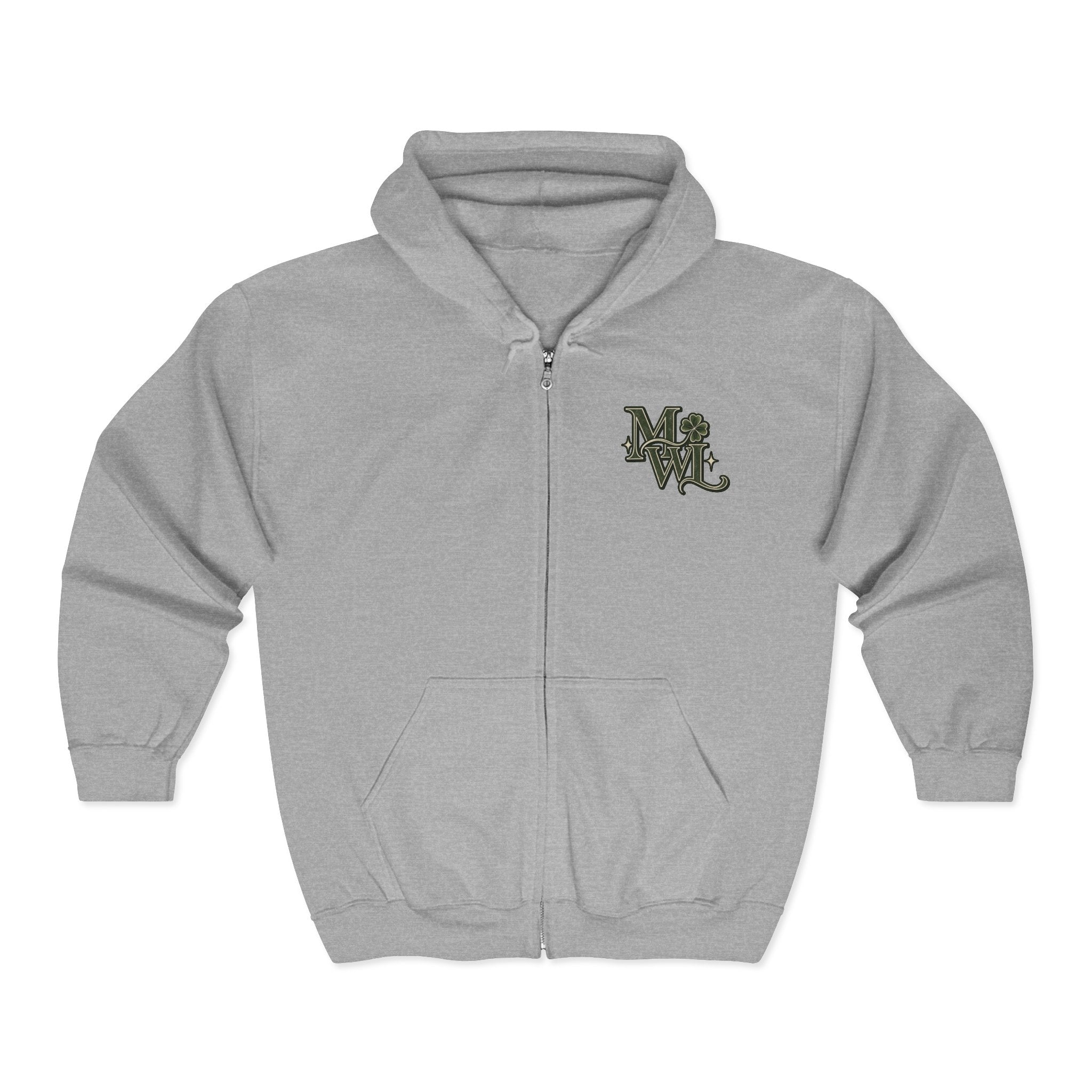 Trust Your Stroke Full Zip Hooded Sweatshirt