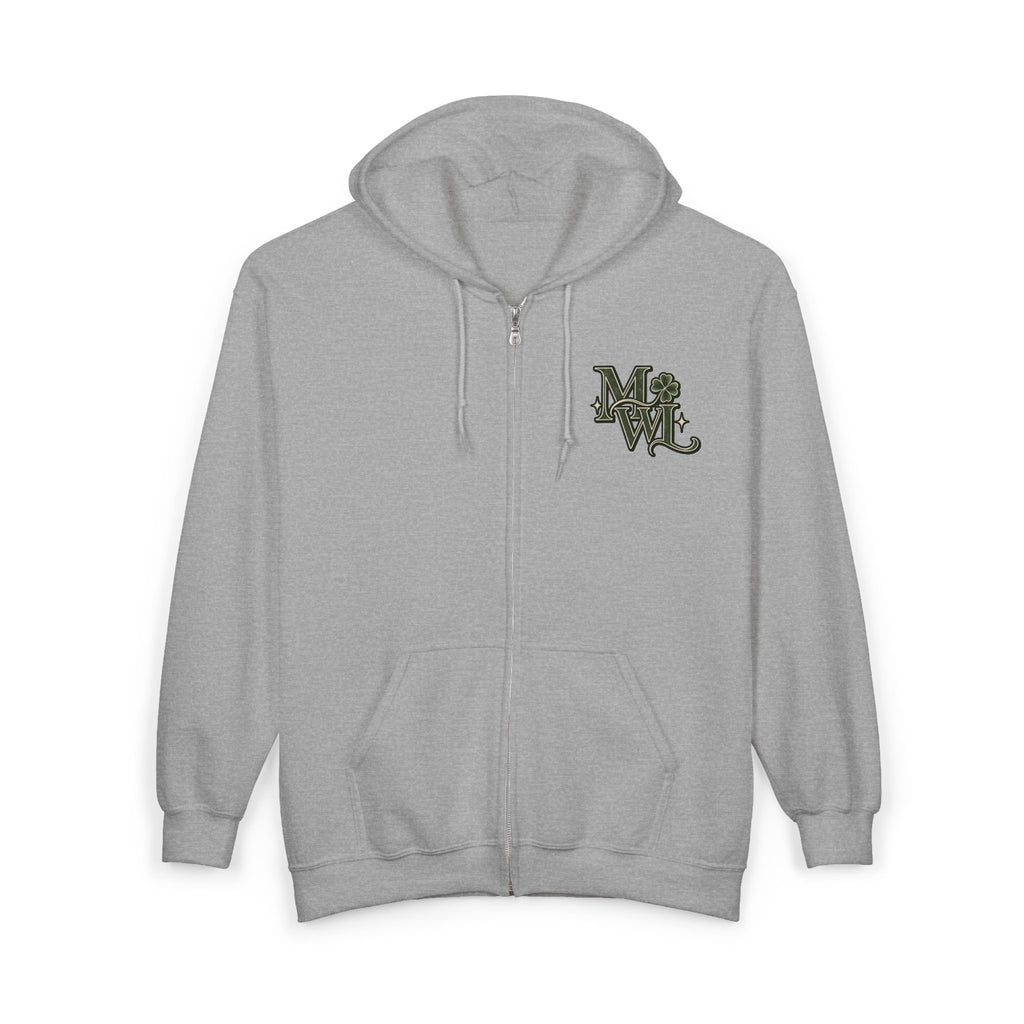 Trust Your Stroke Full Zip Hooded Sweatshirt