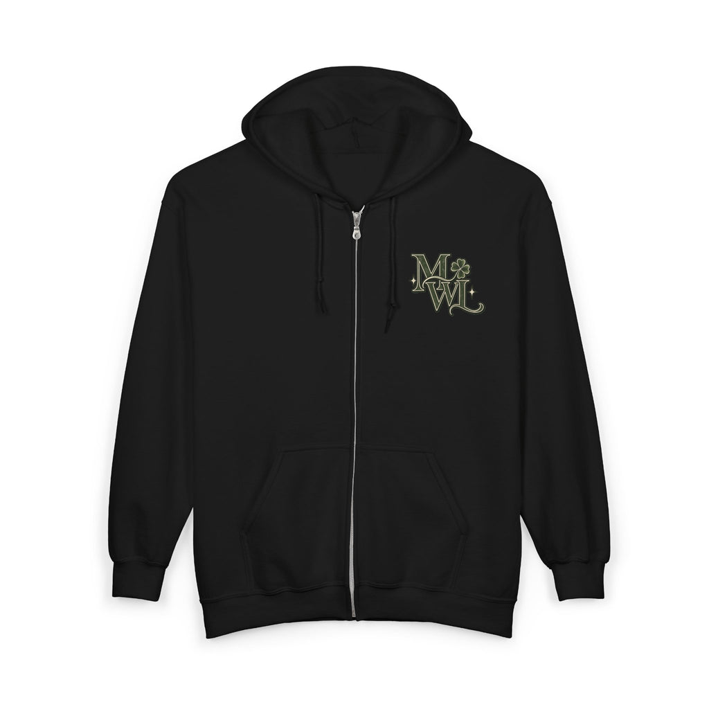 Trust Your Stroke Full Zip Hooded Sweatshirt