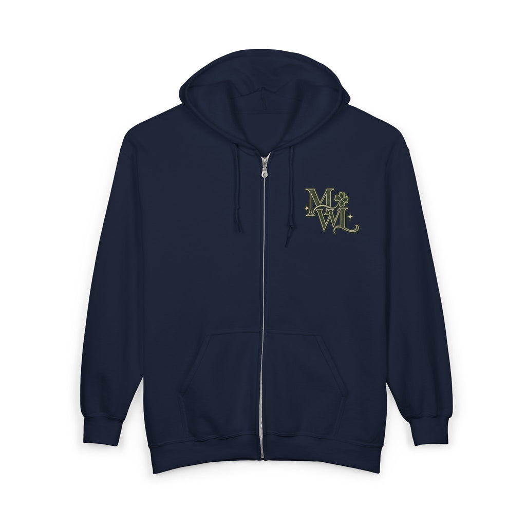 Trust Your Stroke Full Zip Hooded Sweatshirt