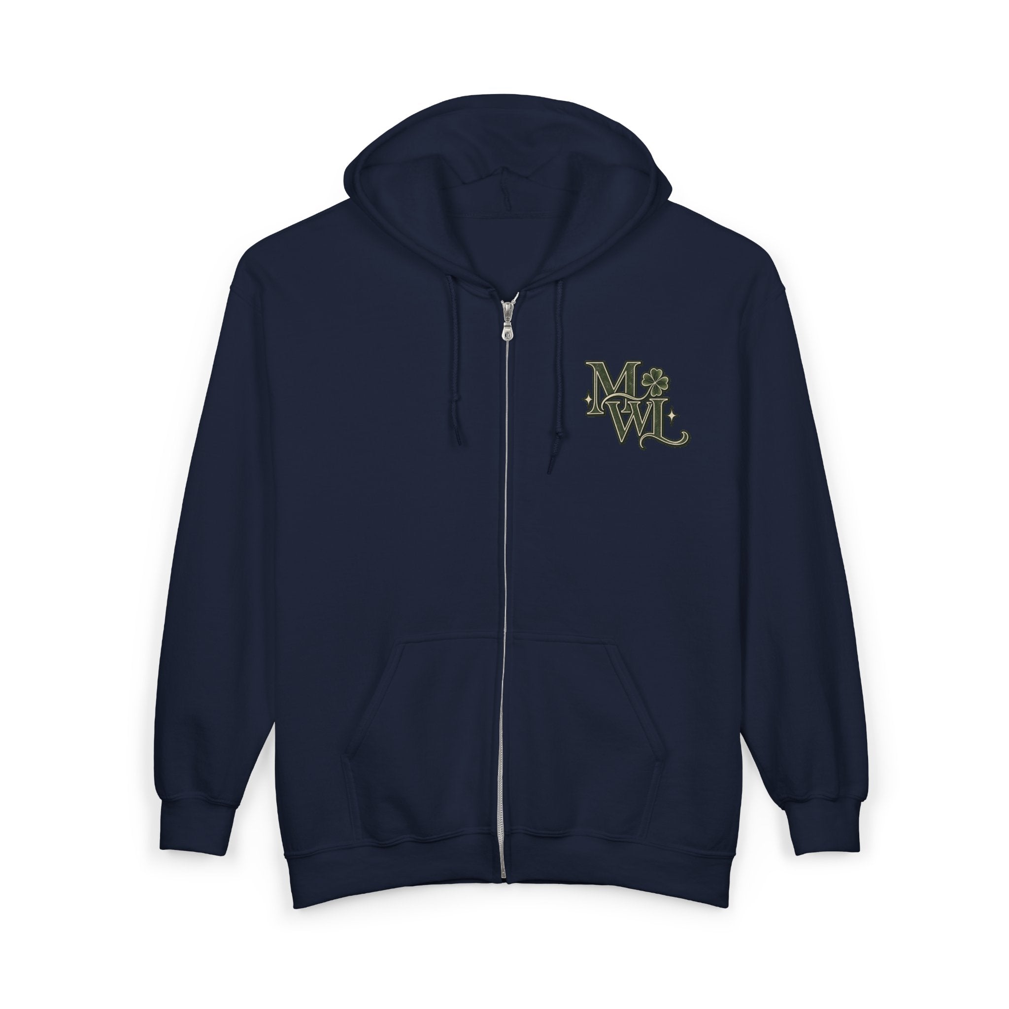 Trust Your Stroke Full Zip Hooded Sweatshirt