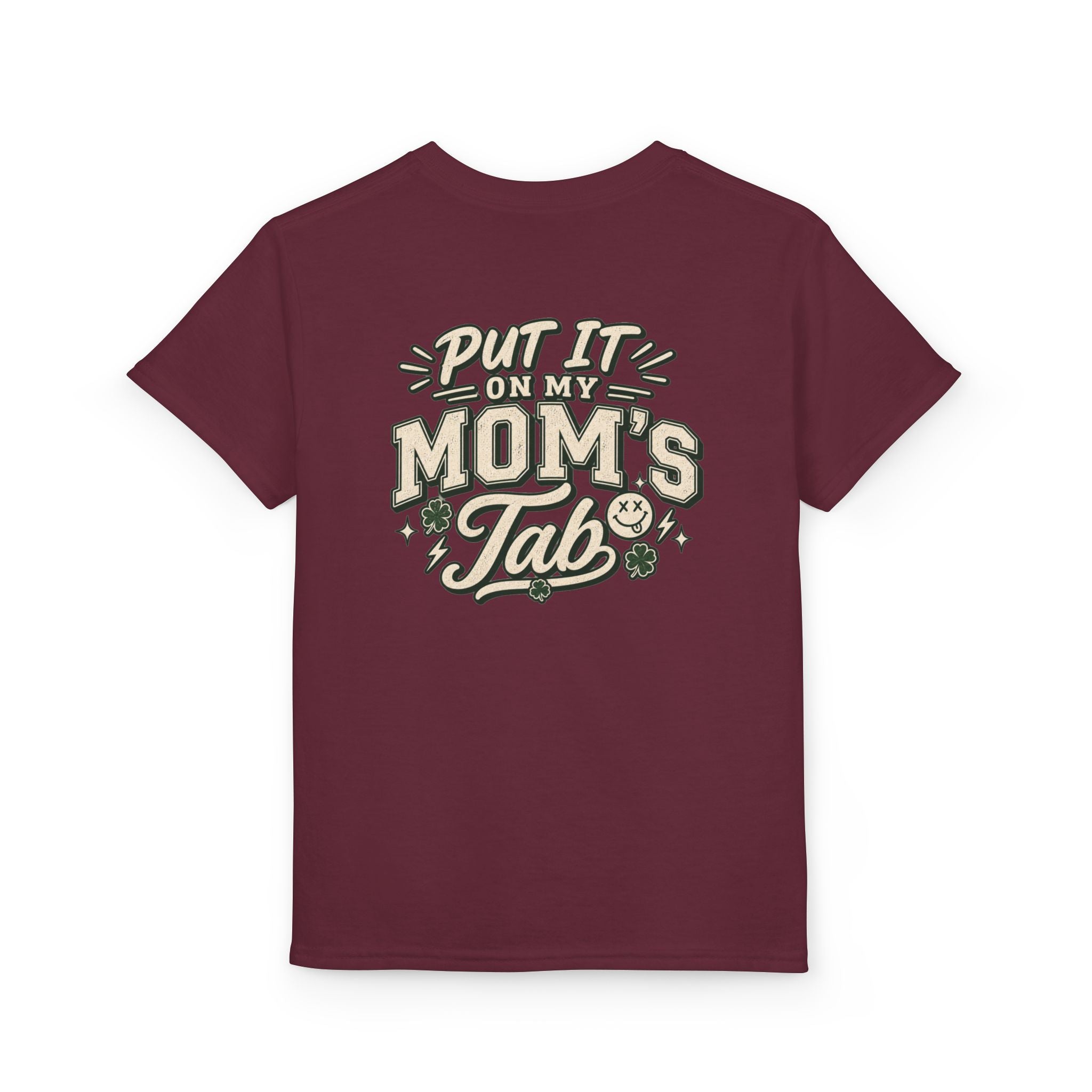 On My Mom's Tab Youth Tee