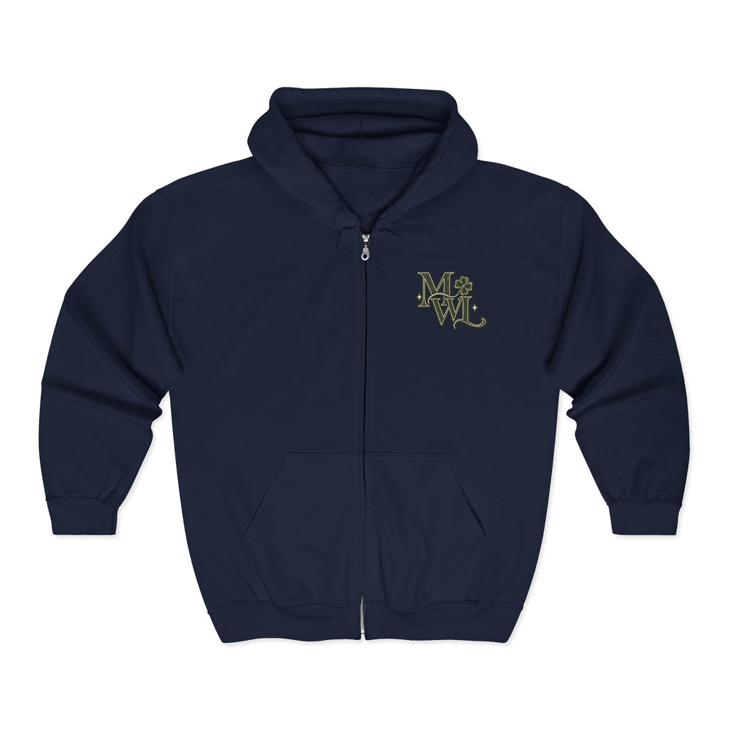 Trust Your Stroke Full Zip Hooded Sweatshirt