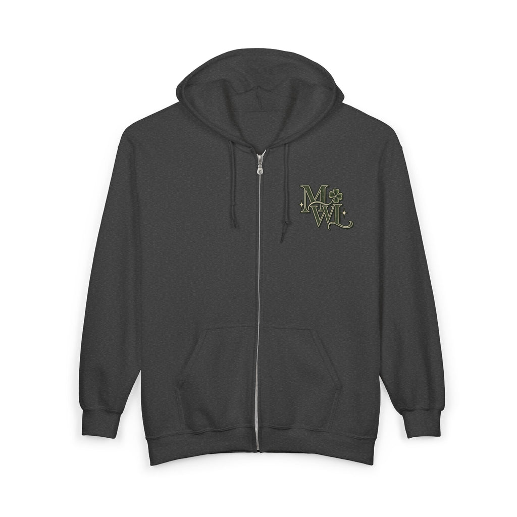 Trust Your Stroke Full Zip Hooded Sweatshirt