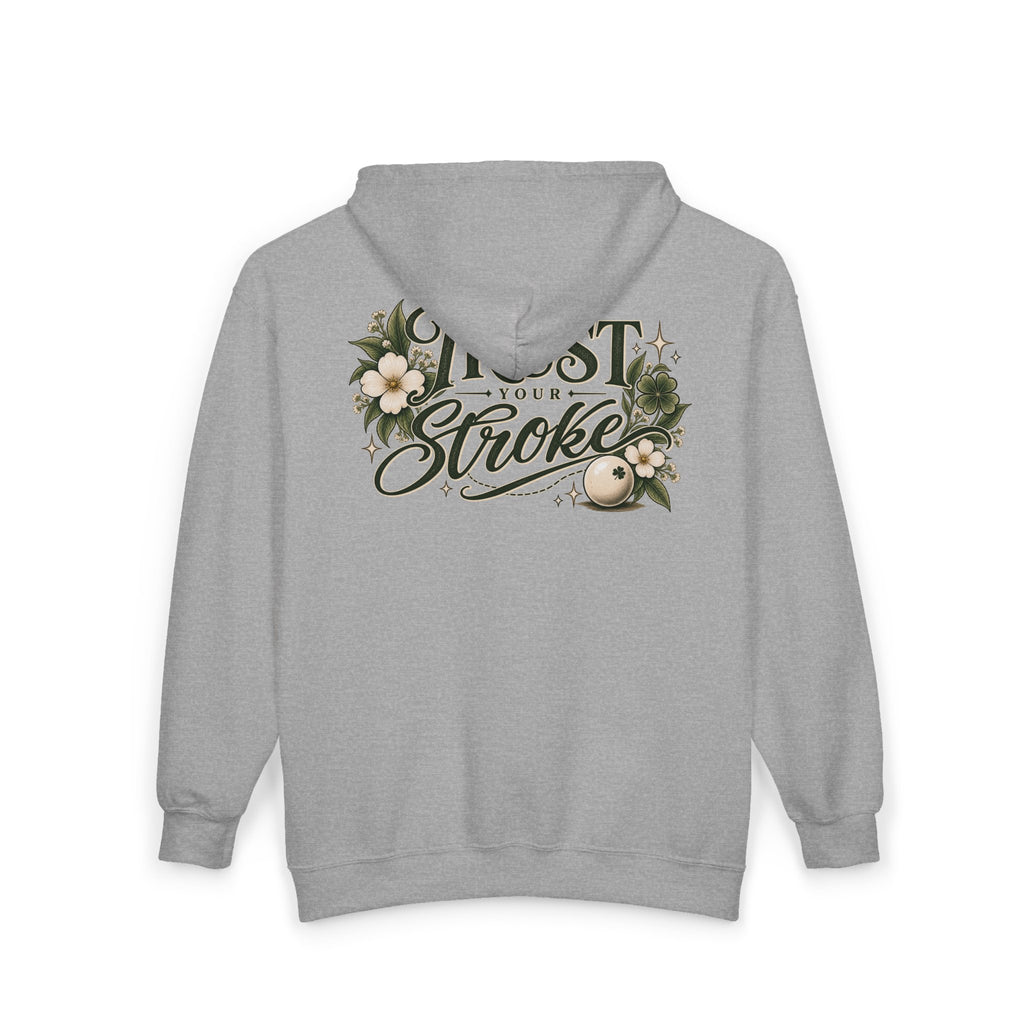 Trust Your Stroke Full Zip Hooded Sweatshirt