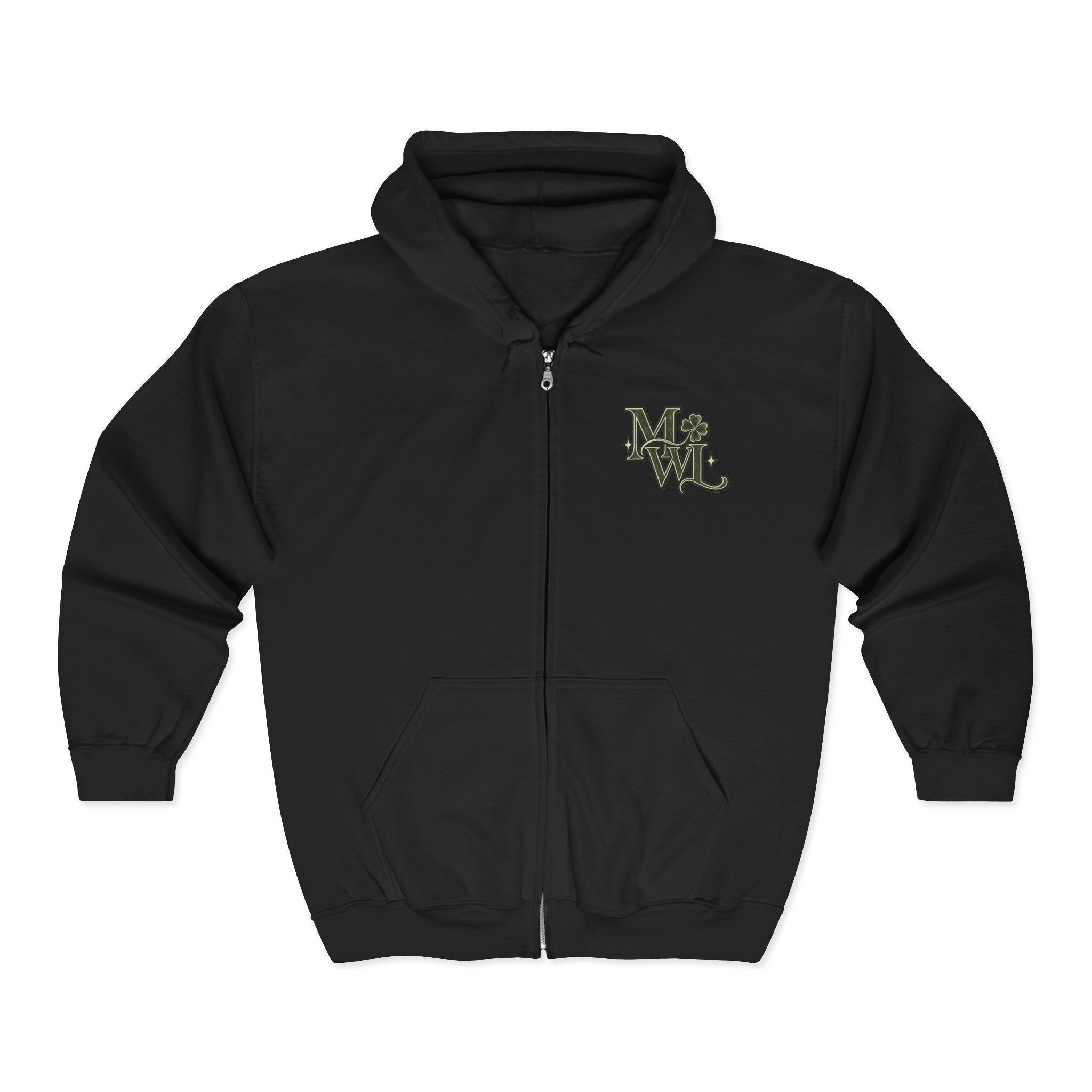 Trust Your Stroke Full Zip Hooded Sweatshirt